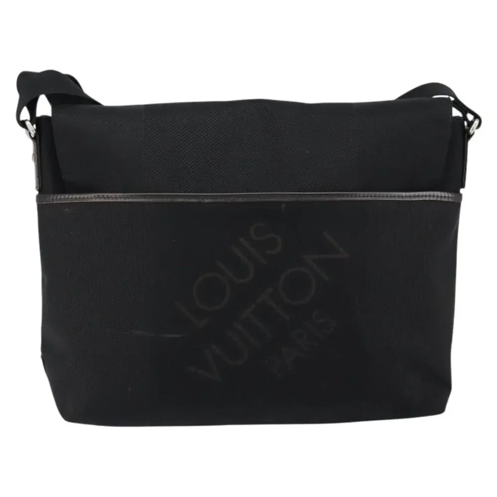 Louis Vuitton Damier Geant Roux Shoulder Bag Black